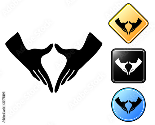Feminist pictogram and signs