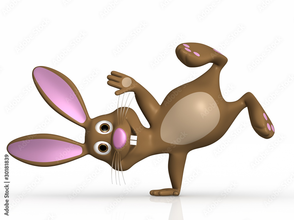 Obraz premium dancing bunny
