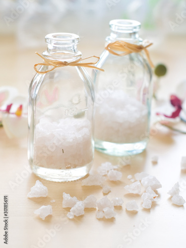 Jar of sea salt