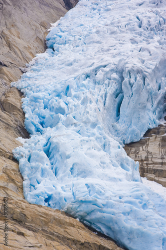 Melkevollbreen Glacier, Jostedalsbreen National Park, near Brigs