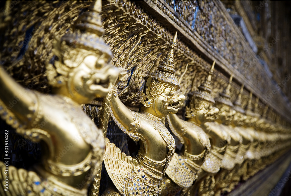 Great Palace in Bangkok detail