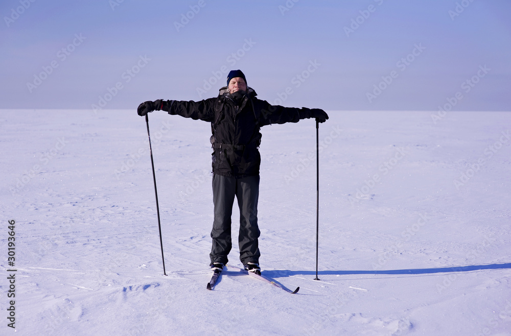 Cross-country skier Cross-country skier