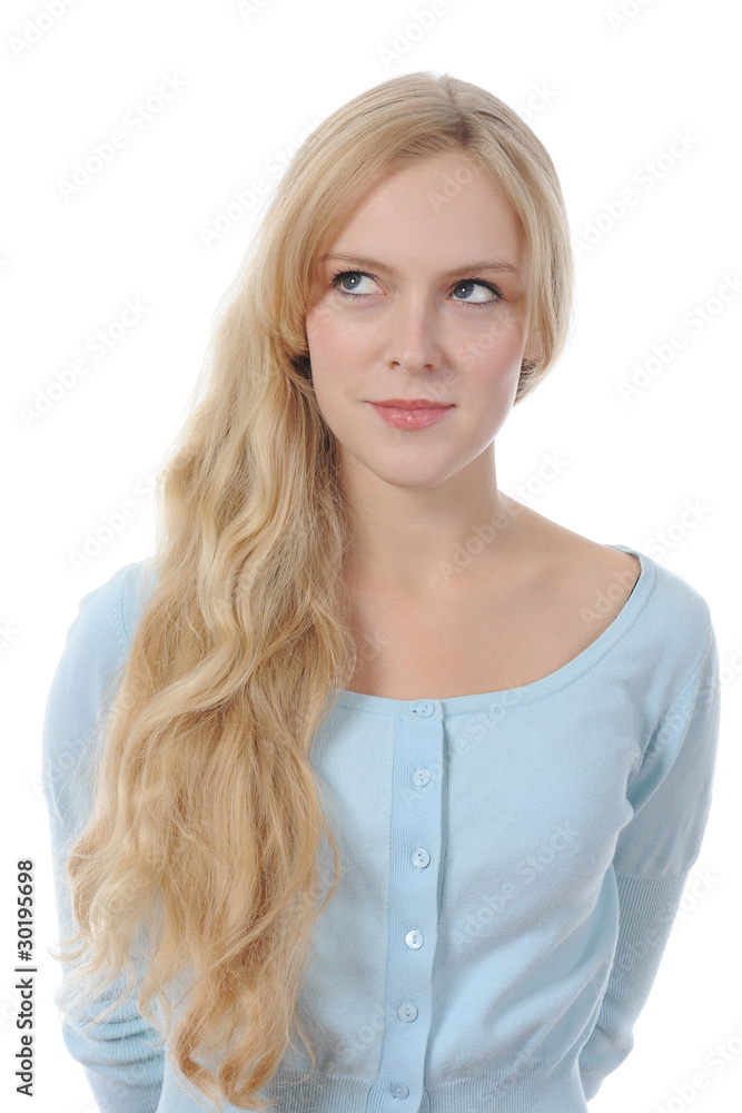Smiling young woman Smiling young woman