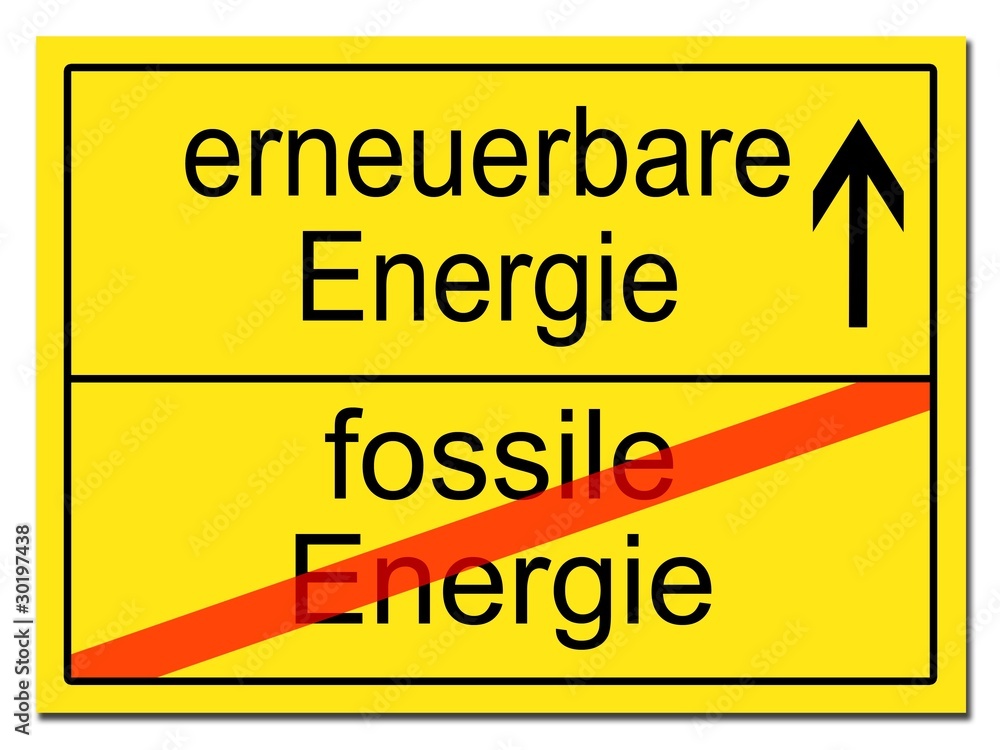 fossile erneuerbare Energie fossile erneuerbare Energie