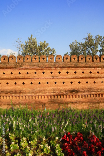 Obraz na plátne Ancient Chiangmai city wall.