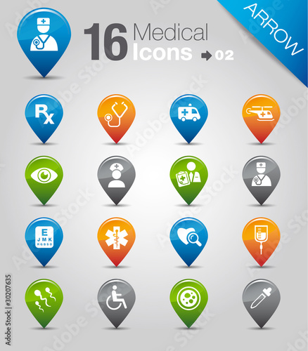 Arrow - medical icons 02
