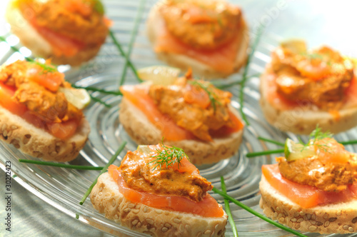 smoked salmon appertizers