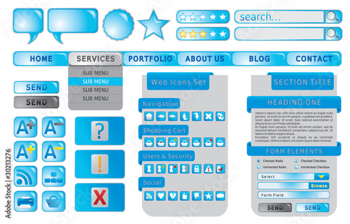 web element set