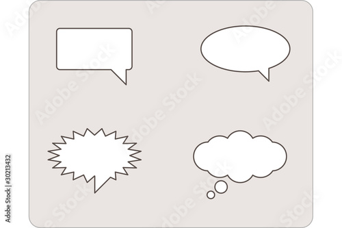 bulles de bande dessinée