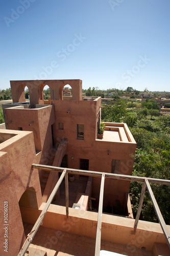 Moroccan architecture in Mopti Dogon Land