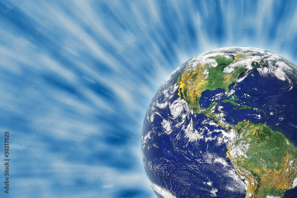 Fototapeta premium Earth in Space
