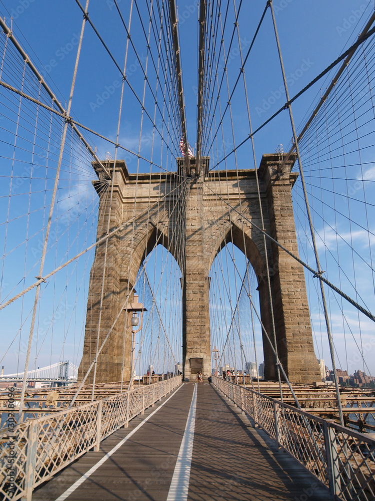 Fototapeta premium Brooklyn Bridge w Nowym Jorku.