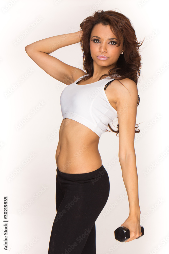 Fototapeta premium fitness woman