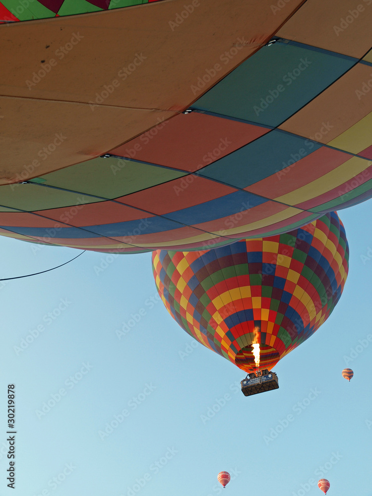 Obraz premium Heißluftballon