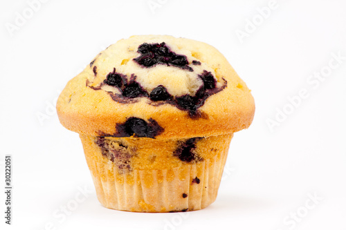 Fotografie, Obraz Blueberry muffin