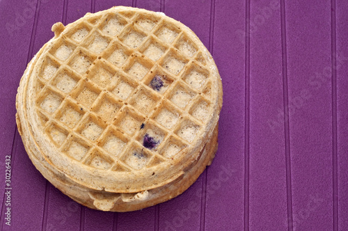Frozen Blueberry Waffles