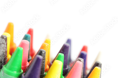 Colorful Crayon with Copyspace