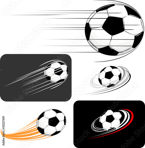 soccerball in action