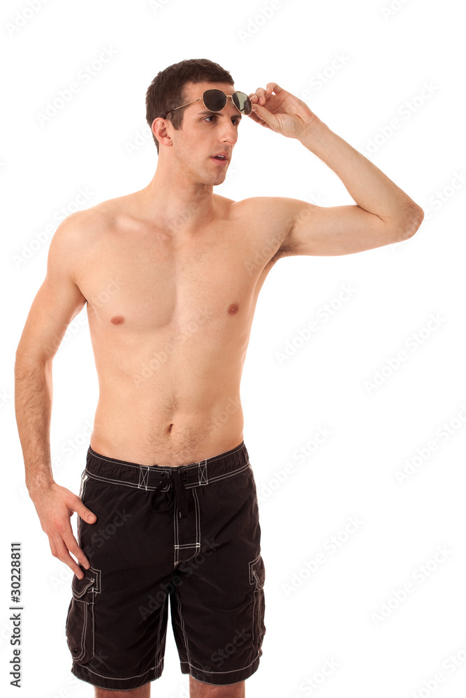 Fototapeta premium Man in Swimwear