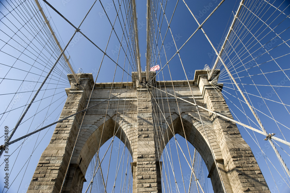 Fototapeta premium Brooklyn Bridge, New York, NY