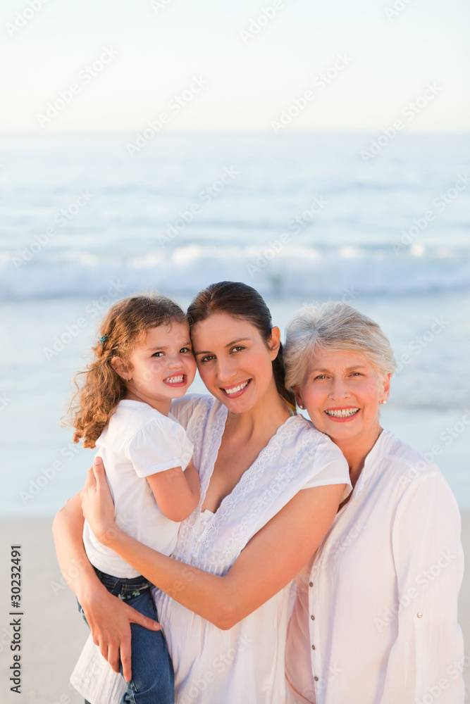 Family at the beach Family at the beach