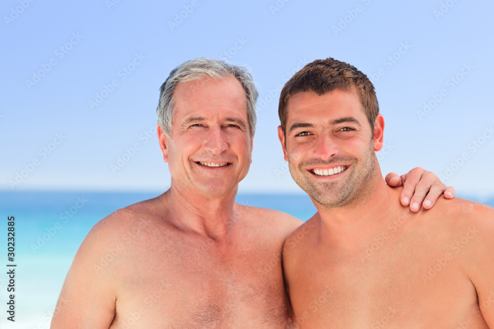 Man with his father-in-law