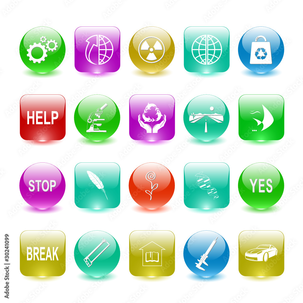 Vector set of interface elements Vector set of interface elements