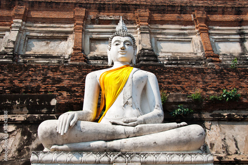 Old Temple of Ayutthata, Thailand photo