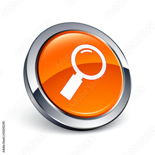 icône bouton internet loupe zoom