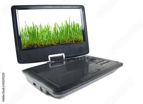 Portable dvd player and tv