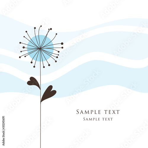 Greeting card with copy space