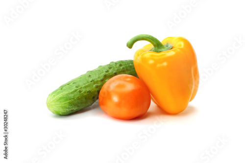 three vegetables