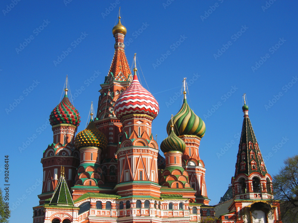 Moscow, St. Basil's (Pokrovskiy) cathedral