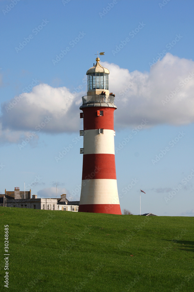 Plymouth, Lighthouse, England