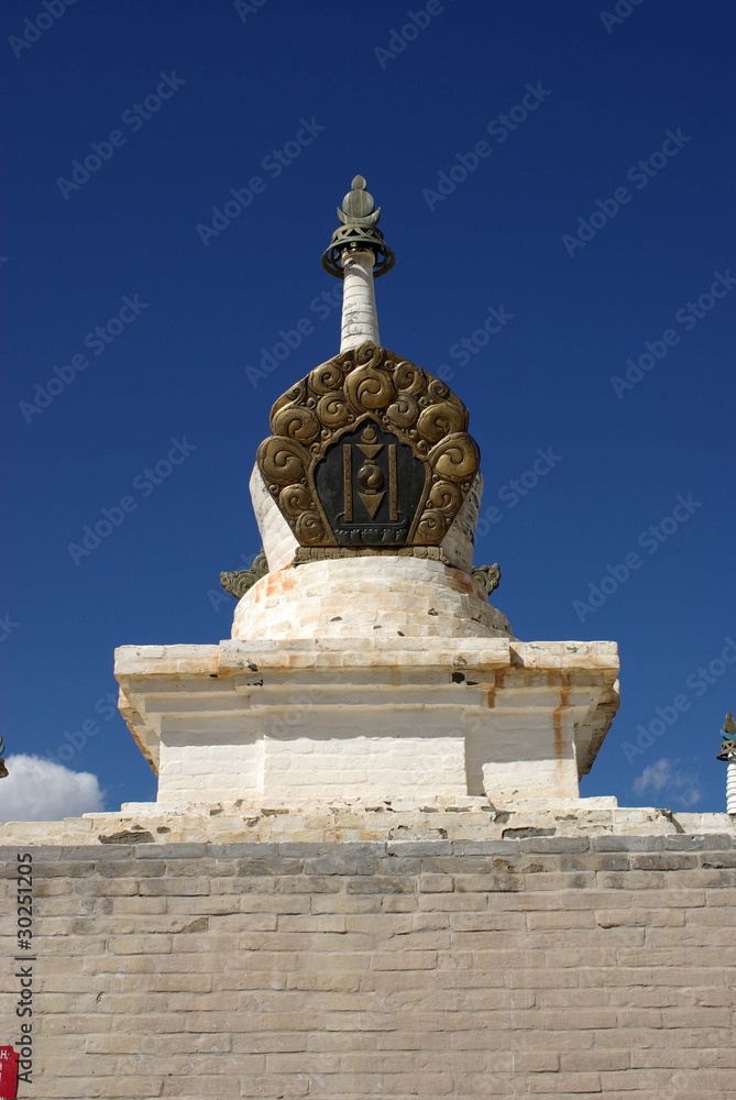 Stupa, Mongolie Stupa, Mongolie