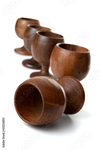Wooden cups