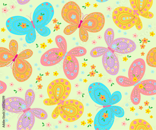 background with butterfly