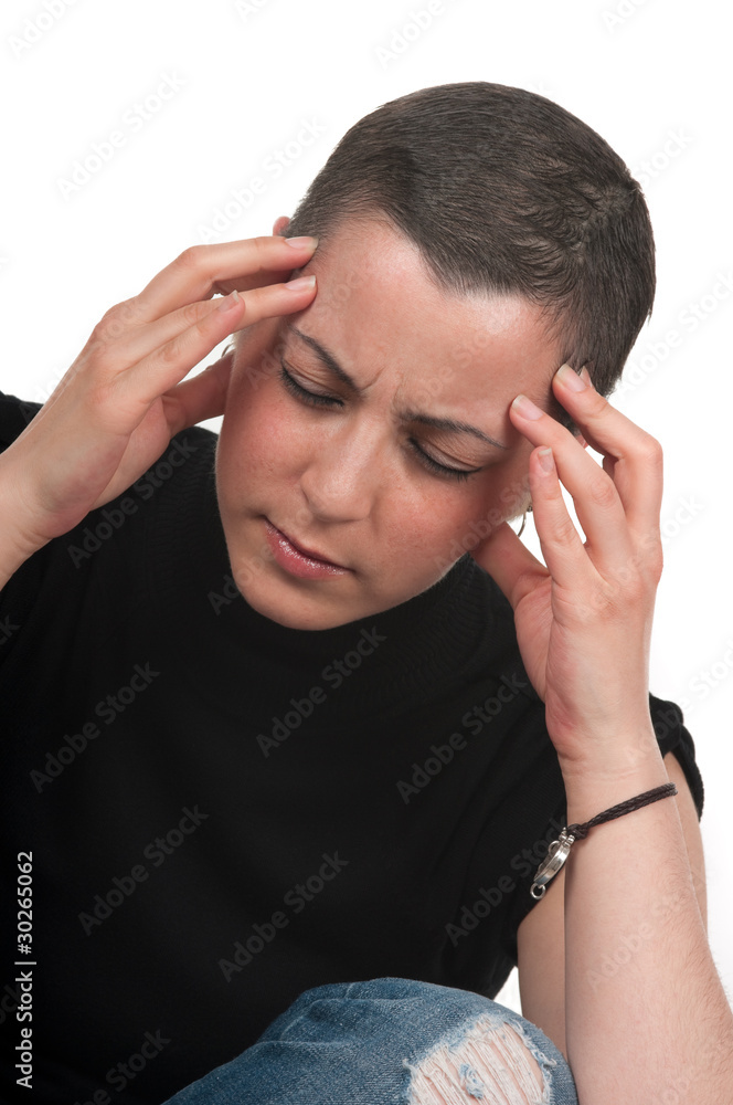 Recovering breast cancer survivor with worries