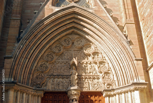 Obraz na plátně Cathedral, Linkoping, Sweden