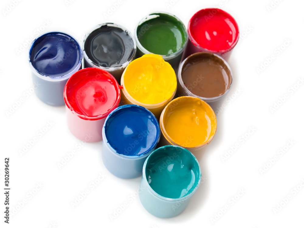 Gouache paints assorted Gouache paints assorted