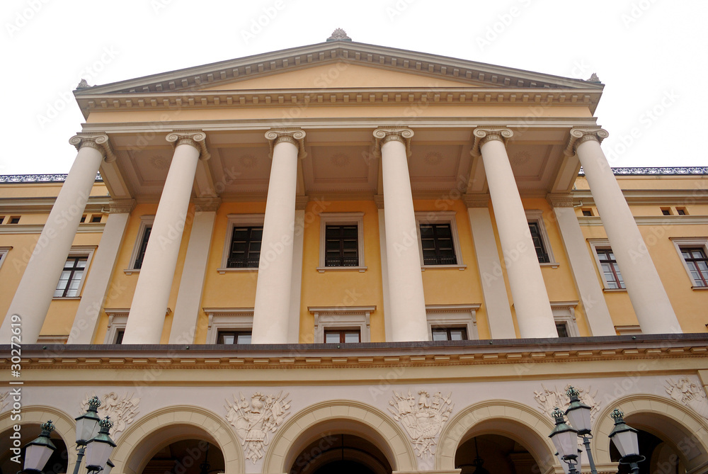 Fototapeta premium Royal Palace, Oslo, Norway