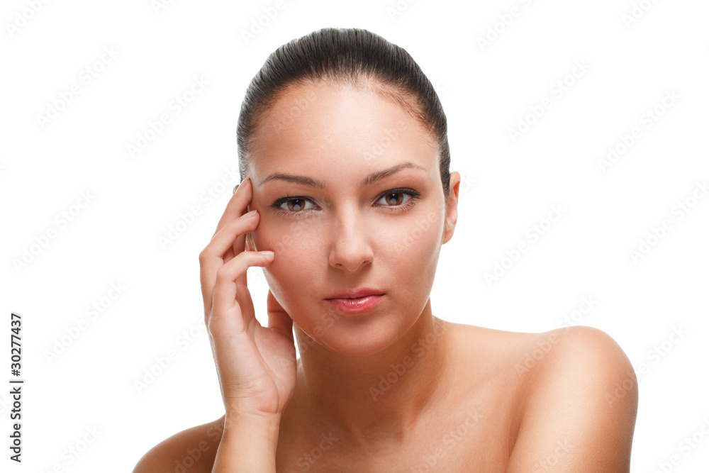 Beautiful woman thinking Beautiful woman thinking