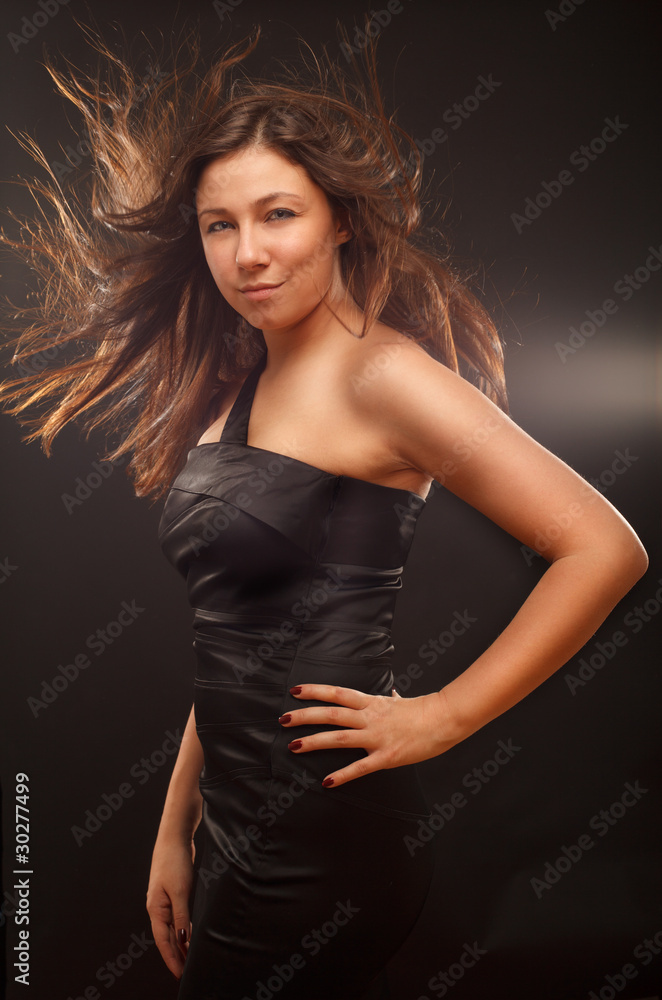 Portrait of young woman Portrait of young woman
