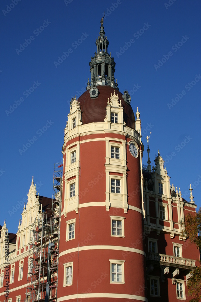 Obraz premium Castle of Fuerst Pueckler in Bad Muskau in Germany
