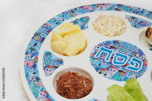 passover seder plate