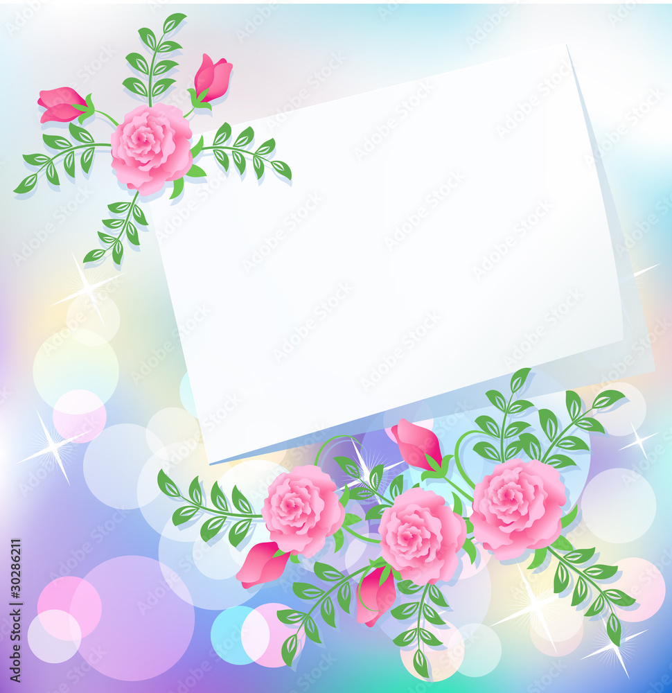 Floral background Floral background