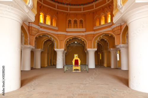 Tirumalai Nayak Palace. Madurai, Tamil Nadu, India