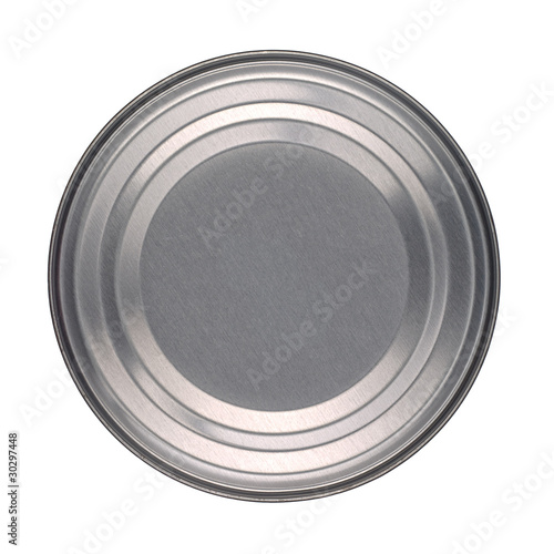 Lid or Base of Food Tin Can