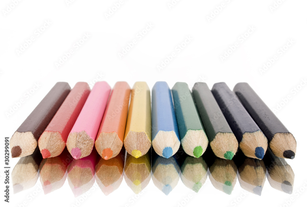 Naklejka premium pencils