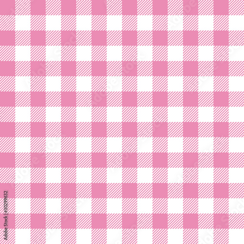 Seamless Pattern Pink Check